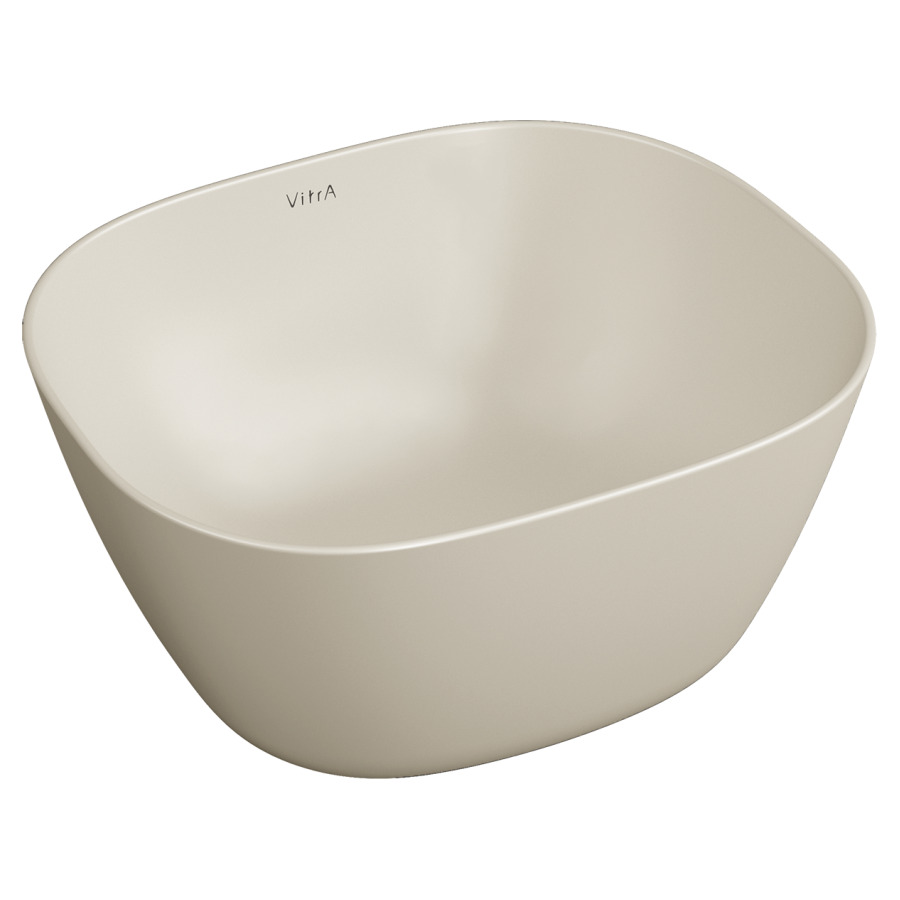 Lavabo à poser PLURAL
45,0 x 21,5 x 38,0 cm
sans trop-plein, céramique
rectangulaire, vidage avec
enjoliveur en céramique
