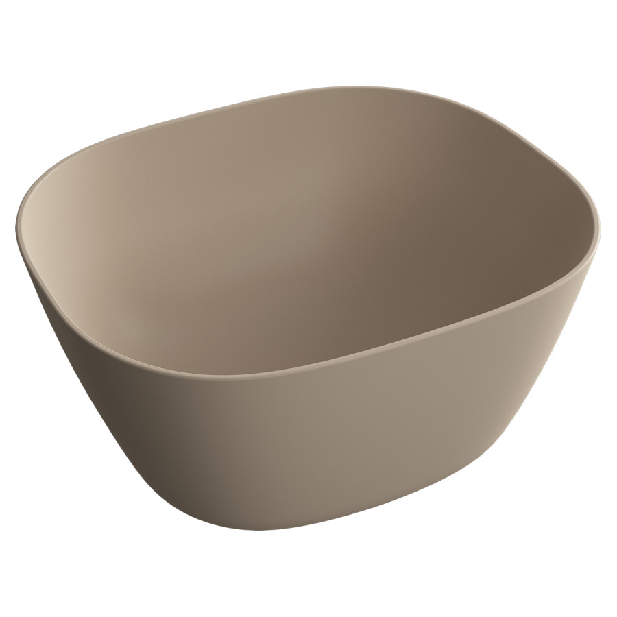 Aufsatzwaschtisch PLURAL
45,0 x 21,5 x 38,0 cm
ohne Ueberlauf, Keramik
rechteckig, Schaftventil mit
keramischer Ventilabdeckung