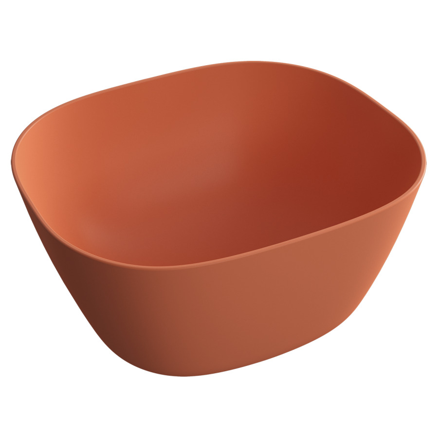 Aufsatzwaschtisch PLURAL
45,0 x 21,5 x 38,0 cm
ohne Ueberlauf, Keramik
rechteckig, Schaftventil mit
keramischer Ventilabdeckung