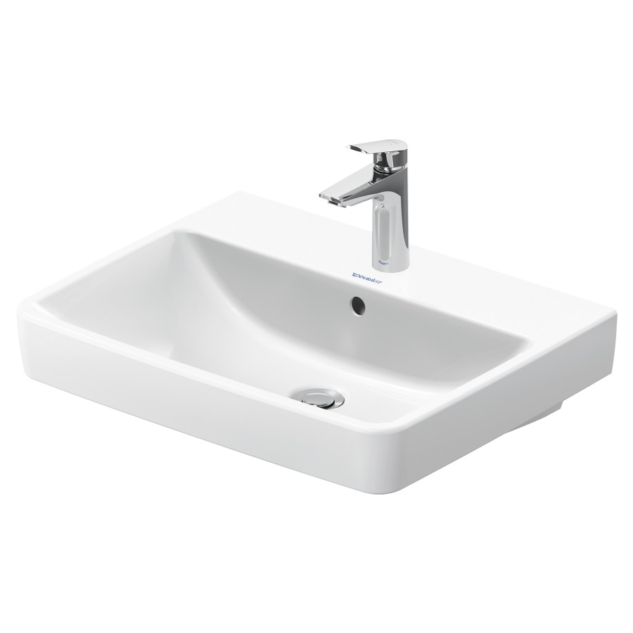 Lavabo DURAVIT No. 1
60 x 46 cm
céramique, avec trop-plein
partie inférieure émaillée