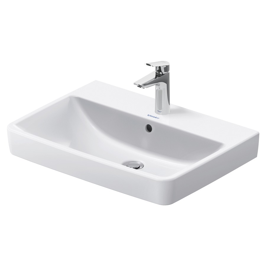 Lavabo DURAVIT No. 1
65 x 46 cm
céramique, avec trop-plein
partie inférieure émaillée