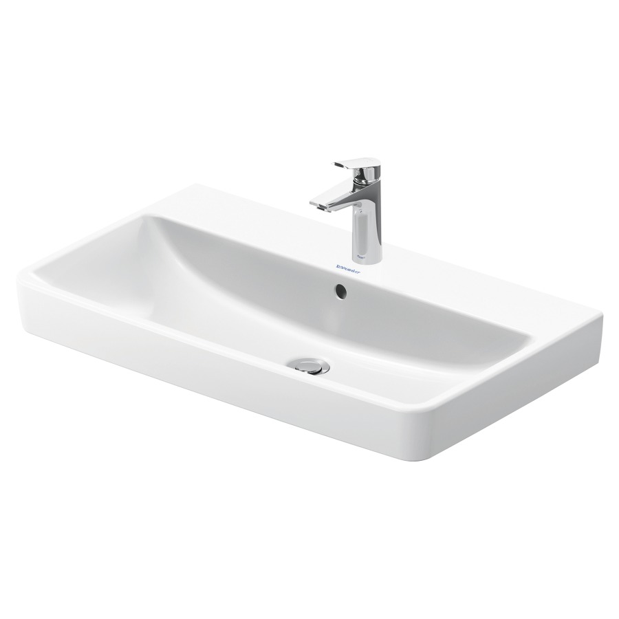 Lavabo DURAVIT No. 1
80 x 46 cm
céramique, avec trop-plein
partie inférieure émaillée