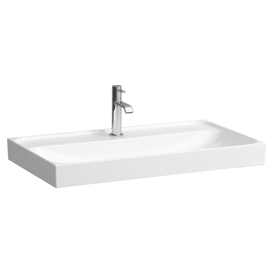 Lavabo à poser MEDA
80 x 46 cm, céramique
sans trop-plein
