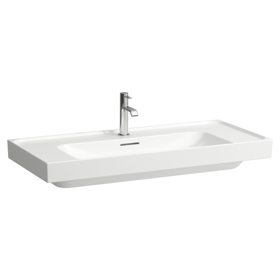 Lavabo MEDA
100 x 46 cm, céramique
avec trop-plein