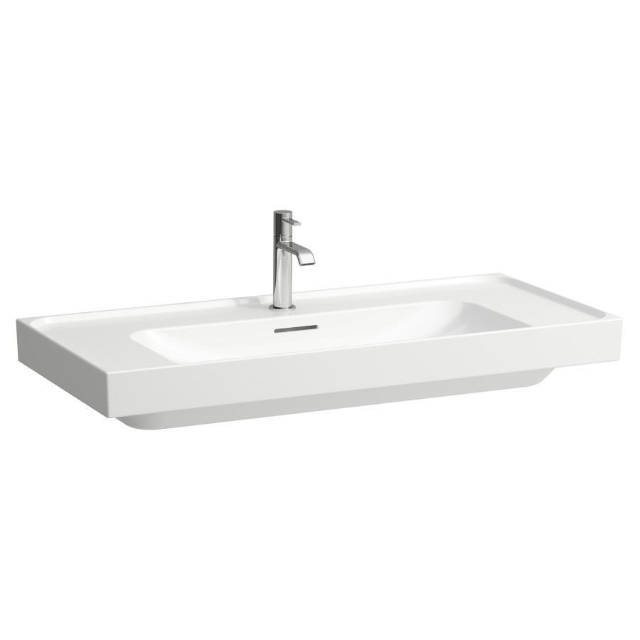 Lavabo MEDA
100 x 46 cm, céramique
avec trop-plein