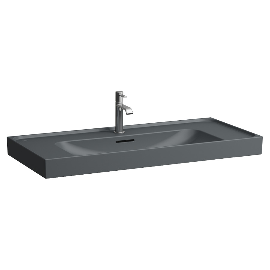 Lavabo à poser MEDA
100 x 46 cm, céramique
avec trop-plein