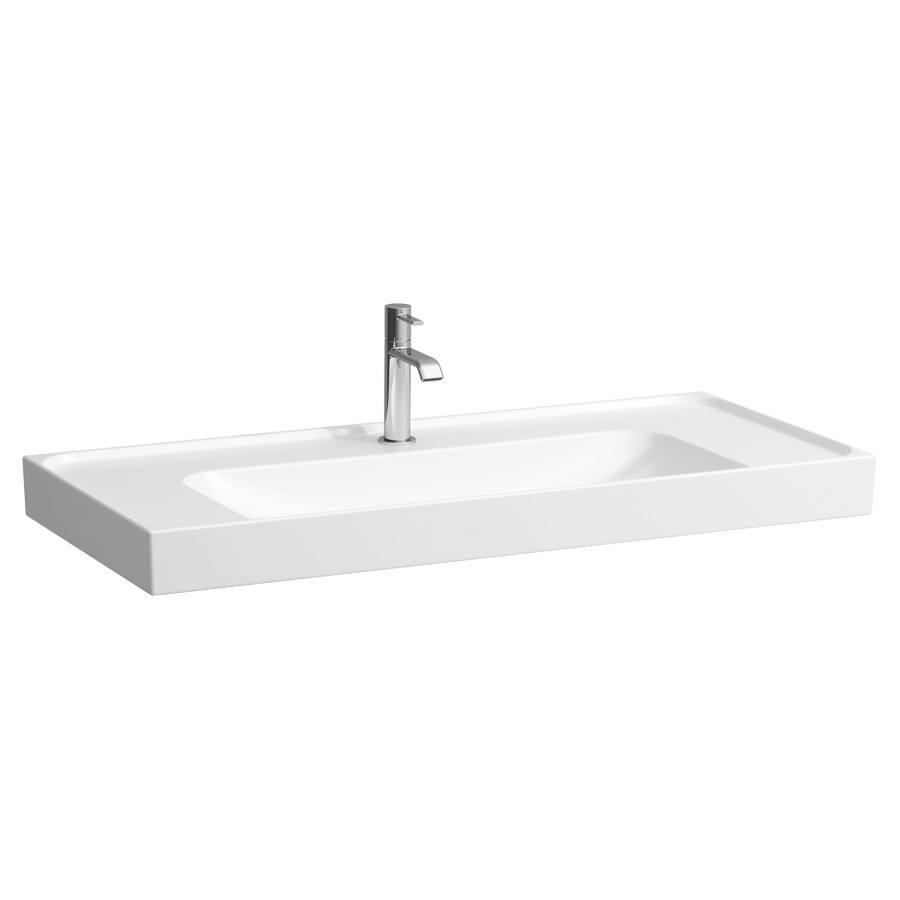 Lavabo à poser MEDA
100 x 46 cm, céramique
sans trop-plein