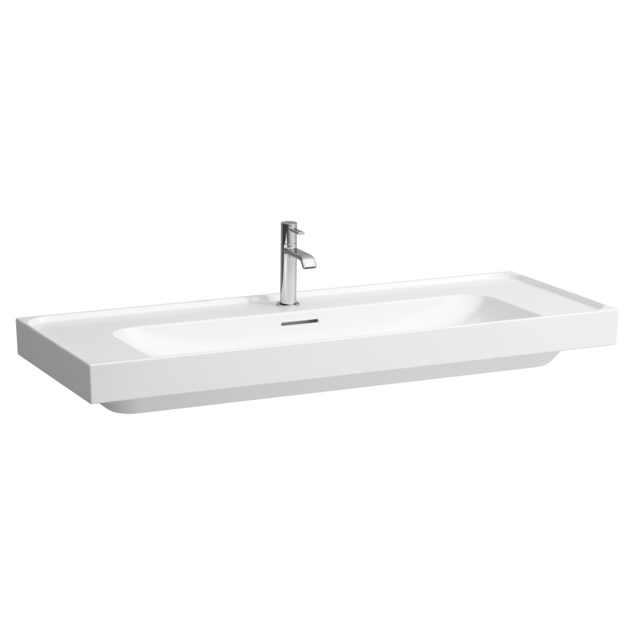 Lavabo MEDA
120 x 46 cm, céramique
avec trop-plein