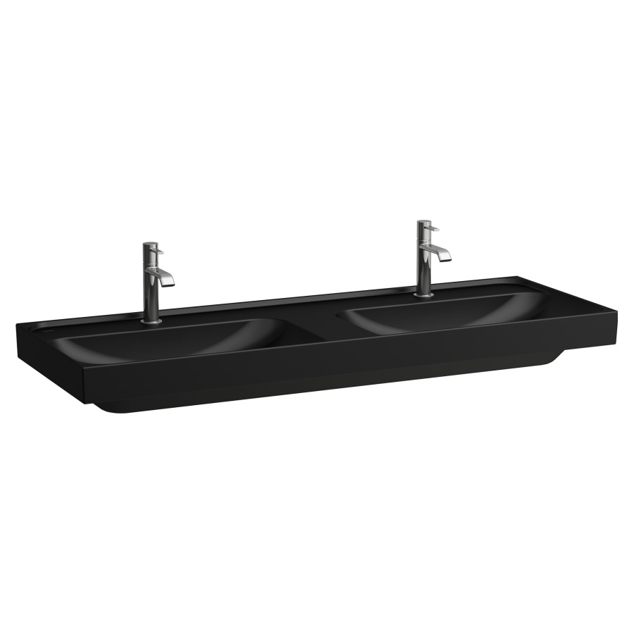 Lavabo double MEDA
130 x 46 cm, céramique
sans trop-plein