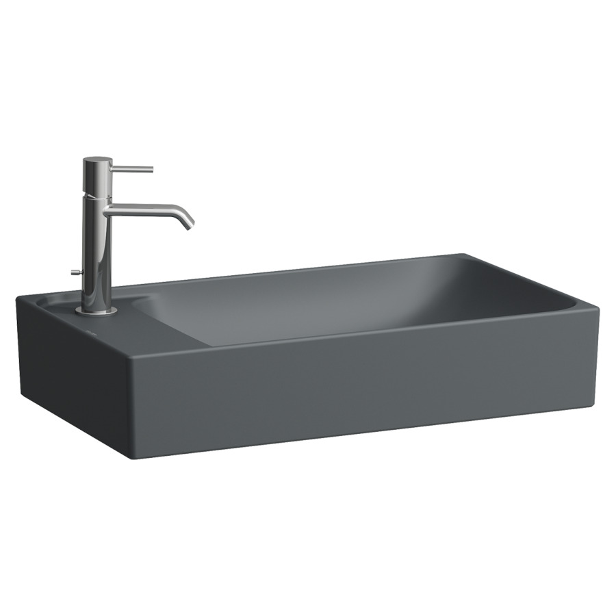 Lavabo à poser MEDA
60 x 15 x 35 cm
Céramique, avec trop-plein