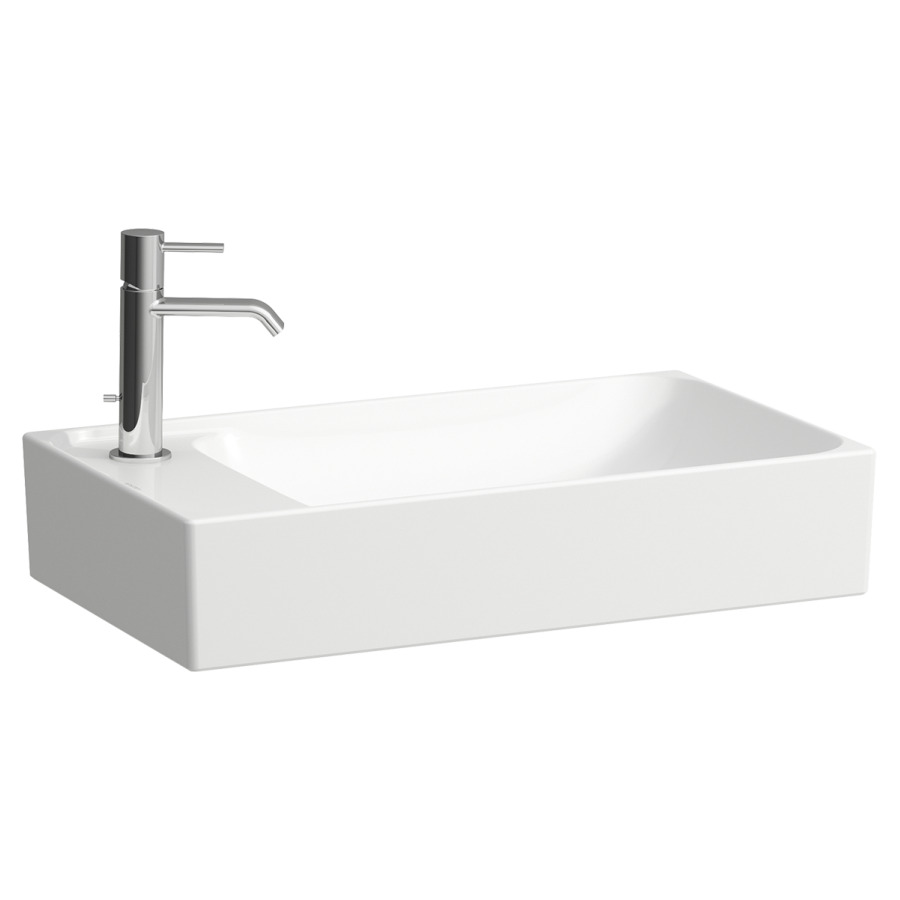 Lavabo à poser MEDA
60 x 15 x 35 cm
Céramique, sans trop-plein