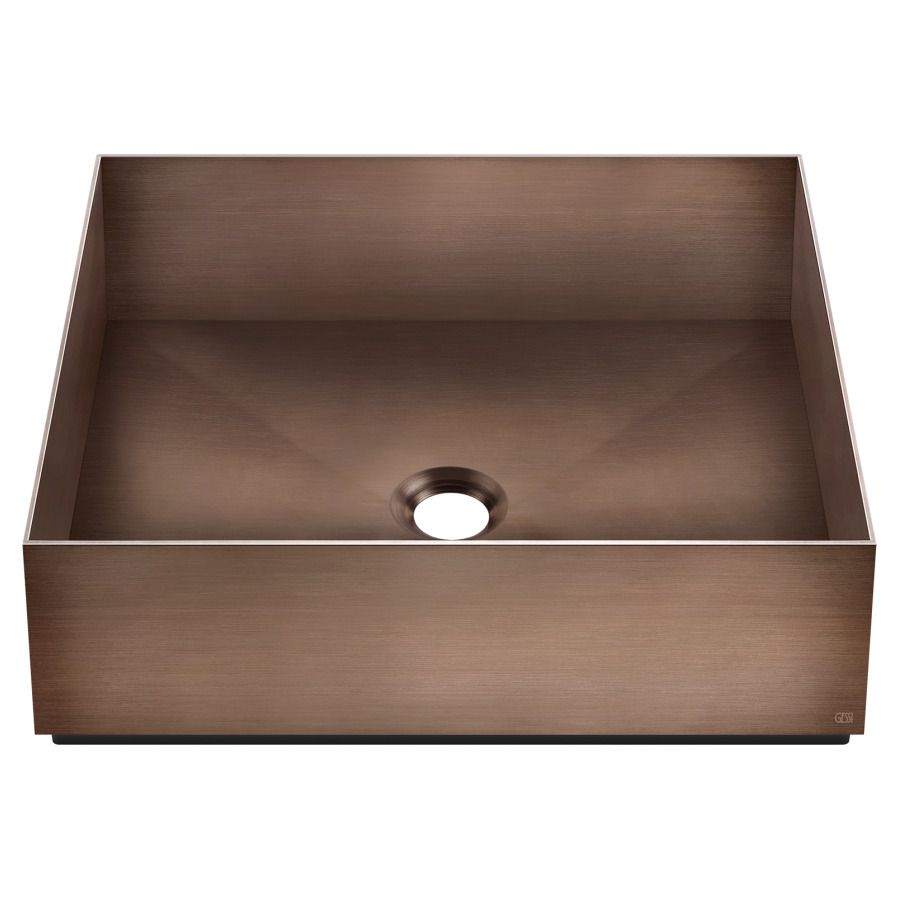 Lavabo à poser GESSI 316
40 x 40 cm, sans trop-plein