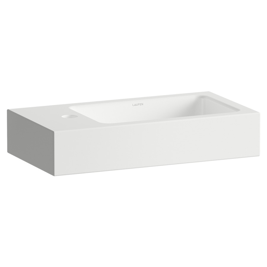 Lavabo XPLORE.S
50 x 26,8 x 10 cm
acier vitrifié à l'intérieur
et à l'extérieur, lavabo à
droite, vidage avec cache
sans trop-plein
matériel de fixation