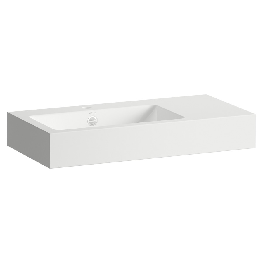 Lavabo Classics
80 x 40.5 x 12.5 cm
acier vitrifié à l'intérieur
et à l'extérieur, lavabo à
gauche, avec trop-plein
garniture de trop-plein
chromée, matériel de fixation