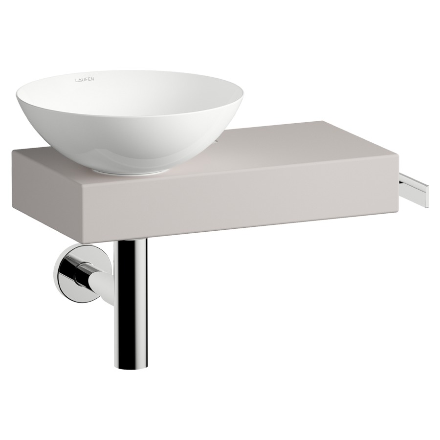 Combinaison lavabo PICCOLO NOVO
55,5 x 40 x 32 cm
lavabo rond à gauche, acier
vitrifié, sans trop-plein
porte-serviettes sur le côté
inox poli, vidage, siphon
matériel de fixation