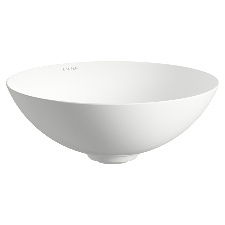 Lavabo coupe Characters
D 36 cm, H 13,7 cm, acier
vitrifié à l'intérieur et à
l'extérieur, sans trop-plein
vidage émaillé