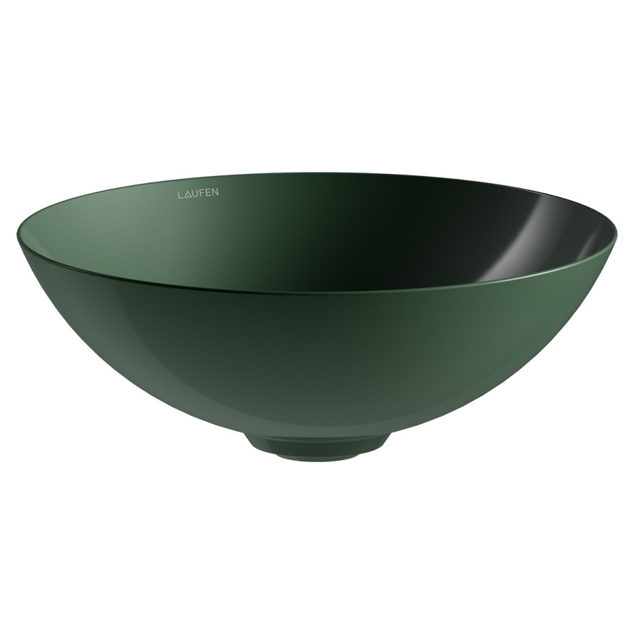 Lavabo coupe Characters
D 36 cm, H 13,7 cm, acier
vitrifié à l'intérieur et à
l'extérieur, sans trop-plein
vidage émaillé