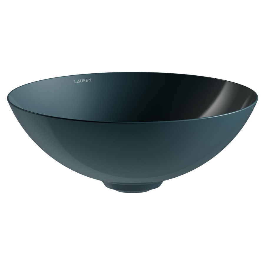 Lavabo coupe Characters
D 36 cm, H 13,7 cm, acier
vitrifié à l'intérieur et à
l'extérieur, sans trop-plein
vidage émaillé
