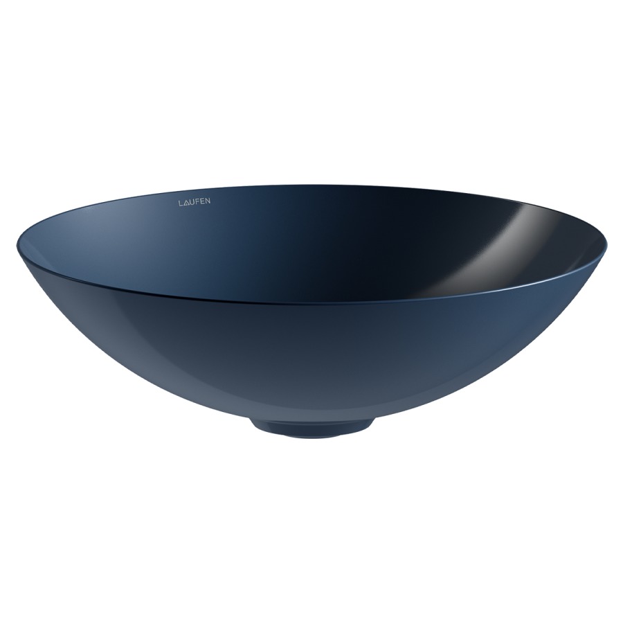 Lavabo coupe Characters
D 45 cm, H 14,9 cm, acier
vitrifié à l'intérieur et à
l'extérieur, sans trop-plein
vidage émaillé