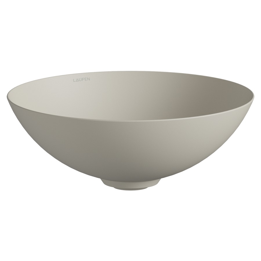 Lavabo coupe Characters
D 36 cm, H 13,7 cm, acier
vitrifié à l'intérieur et à
l'extérieur, sans trop-plein
anneau de socle, vidage
émaillé