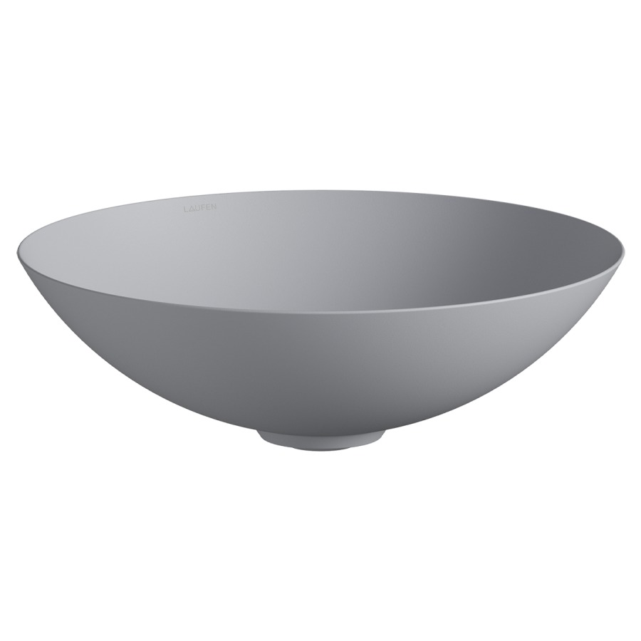 Lavabo coupe Characters
D 45 cm, H 14,9 cm, acier
vitrifié à l'intérieur et à
l'extérieur, sans trop-plein
anneau de socle, vidage
émaillé