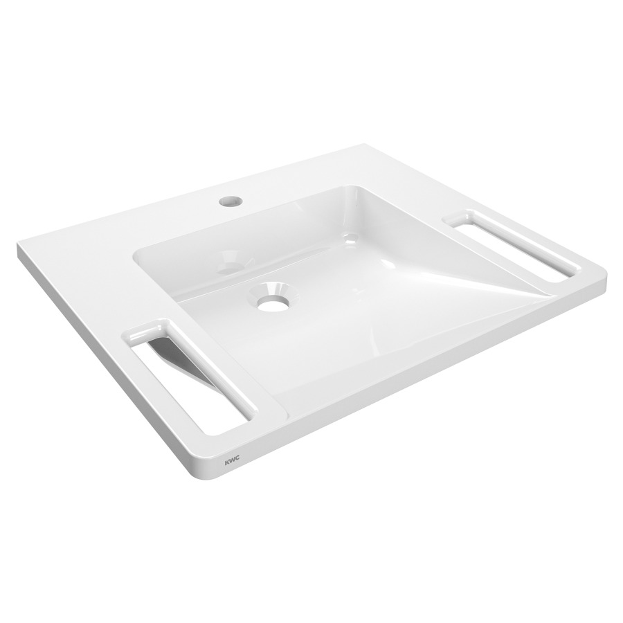Waschtisch EXOS ANMW0001N
Barrierefrei
60 x 50 cm, Mineralwerkstoff
Miranit, ohne Ueberlauf
mit integrierten Haltegriffen
Befestigungsmaterial