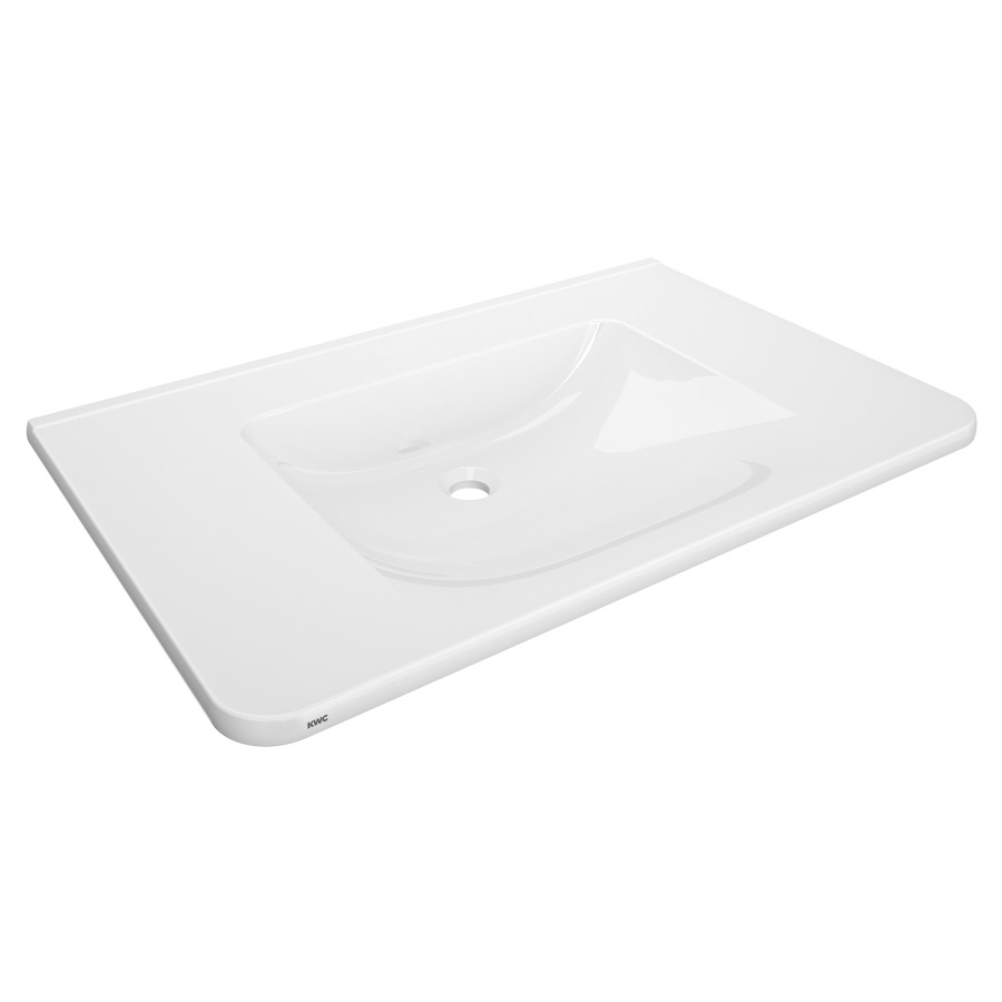 Waschtisch MEDCARE ANMW0056/57
85 x 55 cm
Mineralwerkstoff Miranit
ohne Ueberlauf, mit Ablage-
fläche, Befestigungsmaterial