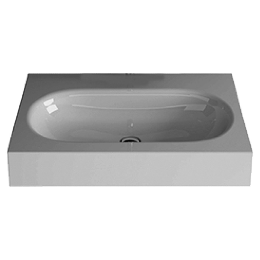 Lavabo DUETT
80 x 45 x 12,5 cm, acier
pour montage mural
sans trop-plein
matériel de fixation