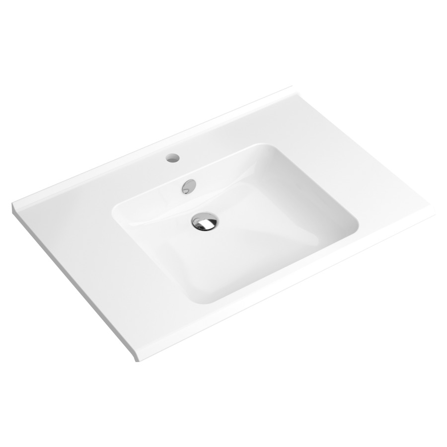 Lavabo HEWI
85 x 55 cm, coulée minérale
avec trop-plein
