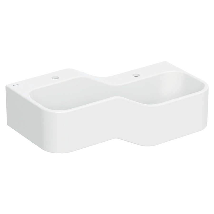 Lavabo BAMBINI
90 x 30 x 39 cm
ensemble pour jouer et se
laver, avec deux
robinetteries, bassin profond
à droite, sans trop-plein
trou de robinet gauche et
droite