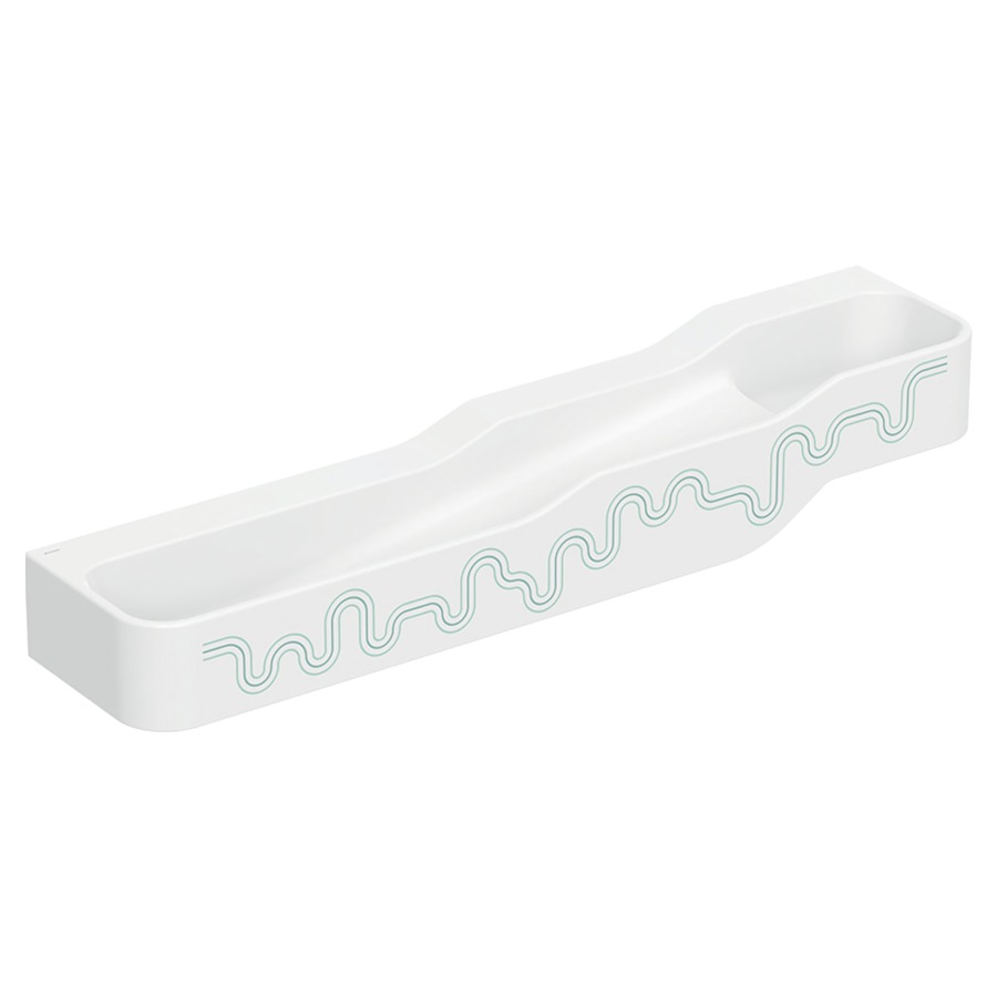 Lavabo BAMBINI
180 x 30 x 39 cm
ensemble pour jouer et se
laver, avec quatre
robinetteries, bassin profond
à gauche, sans trop-plein
sans trous de robinet