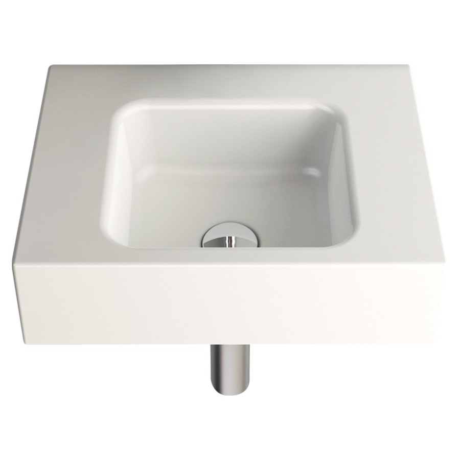 Lave-mains MERO MINI
45 x 35 cm, acier
sans trop-plein