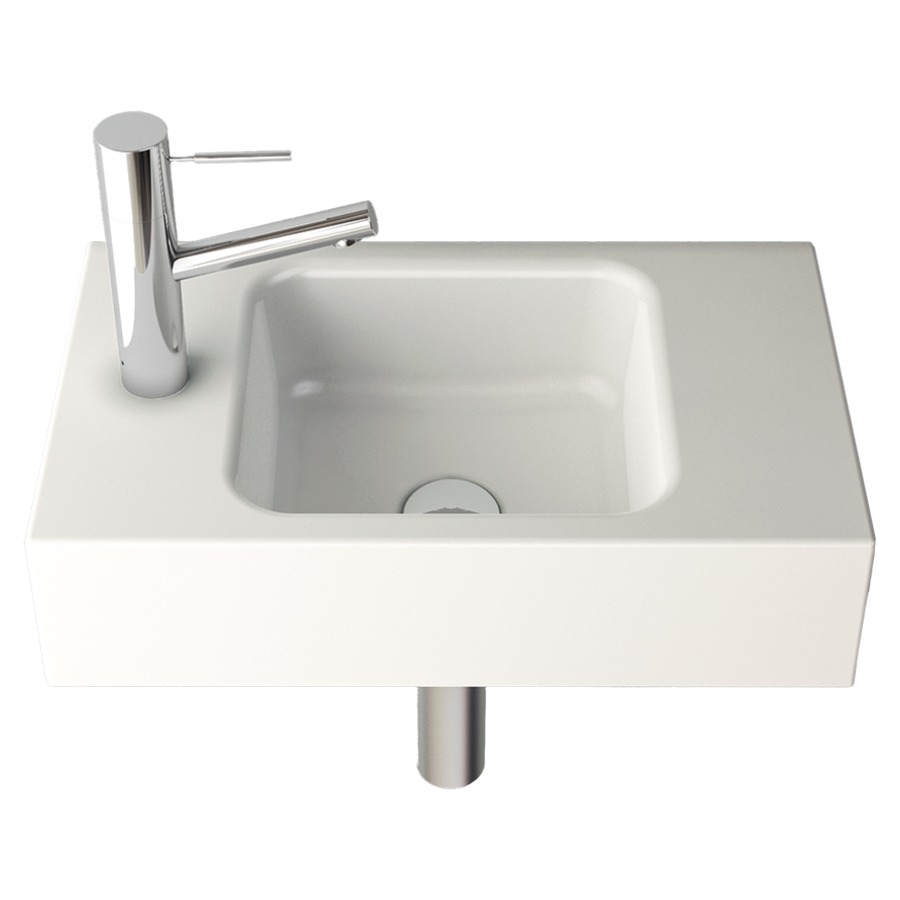 Lave-mains MERO MINI
50 x 30 cm, acier
sans trop-plein