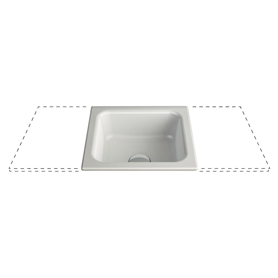 Lavabo à insérer Mero Mini Vario