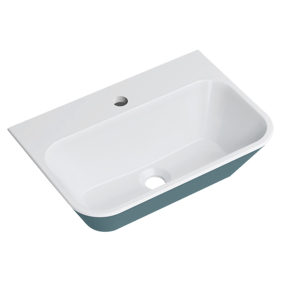 Lavabo HEWI
51 x 35 cm, coulée minérale
sans trop-plein