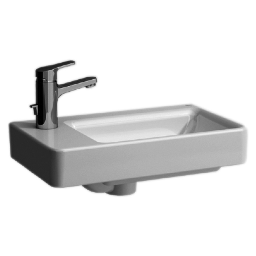 Lave-mains PRO S
48 x 28 cm, céramique
avec trop-plein