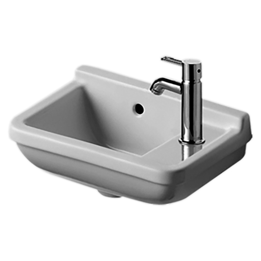 Lave-mains STARCK 3
40 x 26 cm, céramique
avec trop-plein