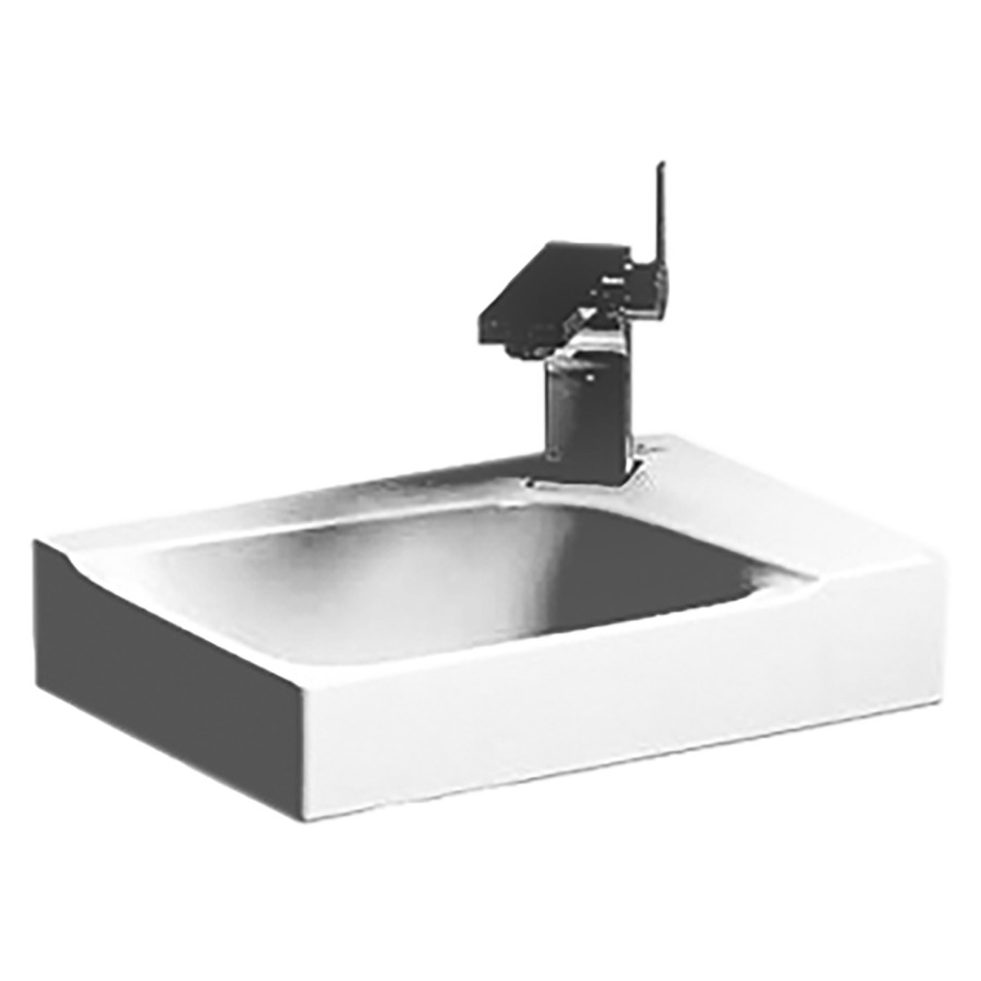 Lave-mains XENO2
40 x 28 cm, céramique
pour meuble suspendu, sans
trop-plein