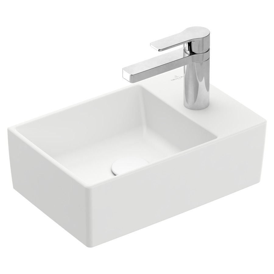Lave-mains MEMENTO 2.0
40 x 26 cm, céramique
sans trop-plein