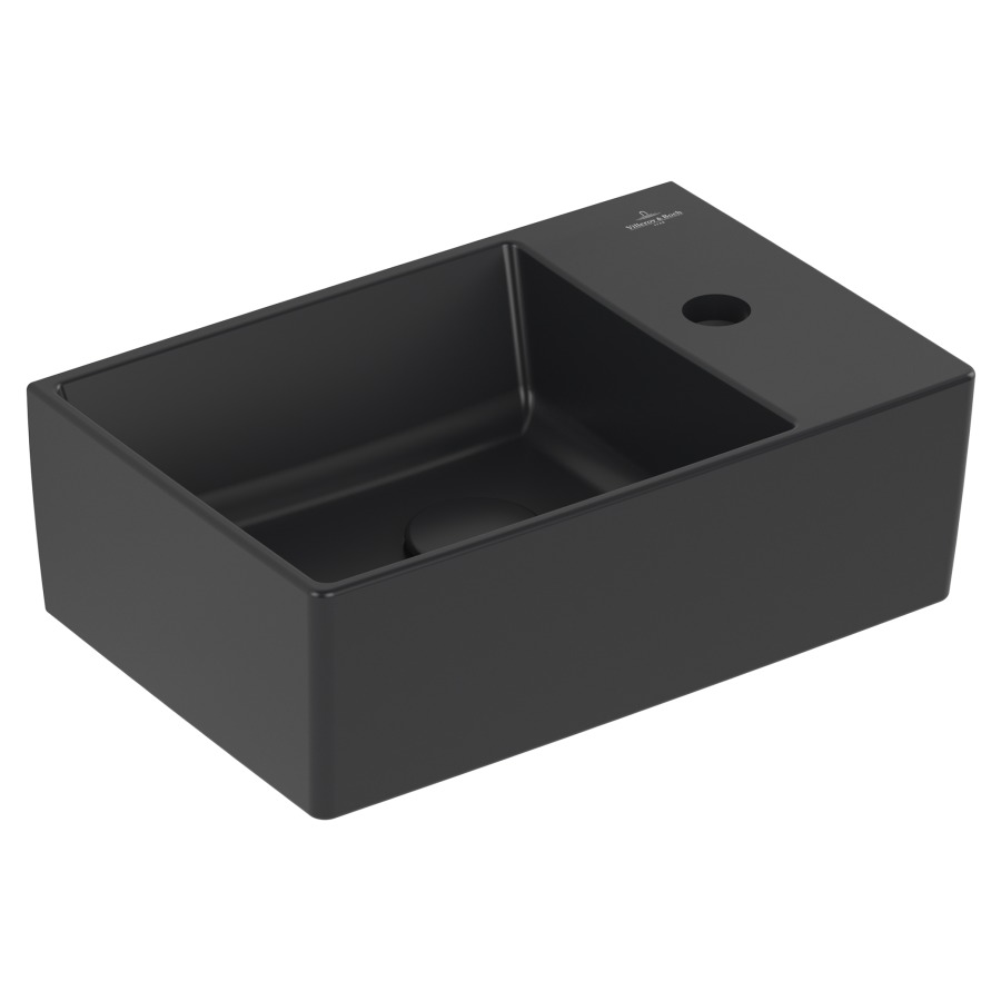 Lave-mains MEMENTO 2.0
40 x 26 cm, céramique
sans trop-plein, côté
inférieur poli