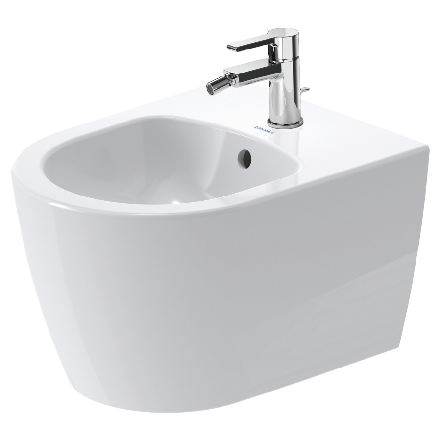 Bidet mural ME BY STARCK
COMPACT, 48 x 37 cm, céramique
avec Durafix