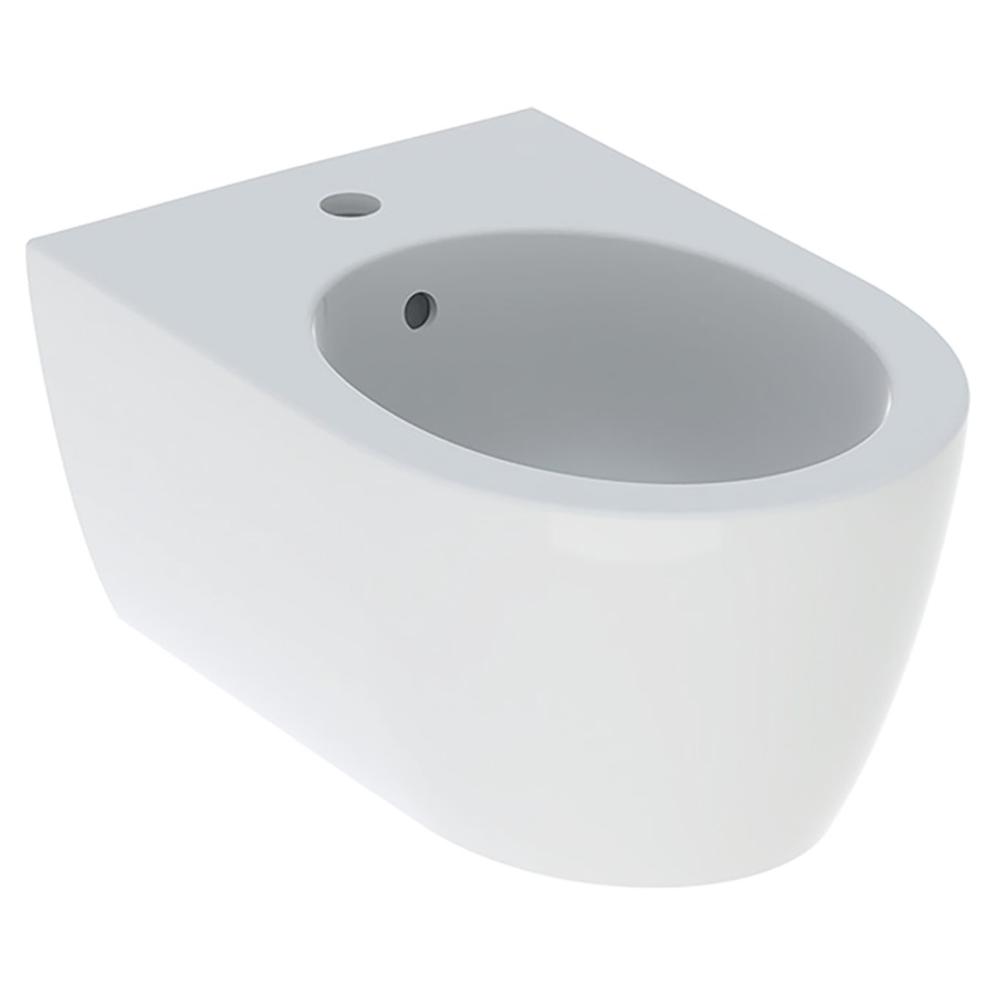 Bidet mural ICON
céramique, forme fermée
avec trop-plein