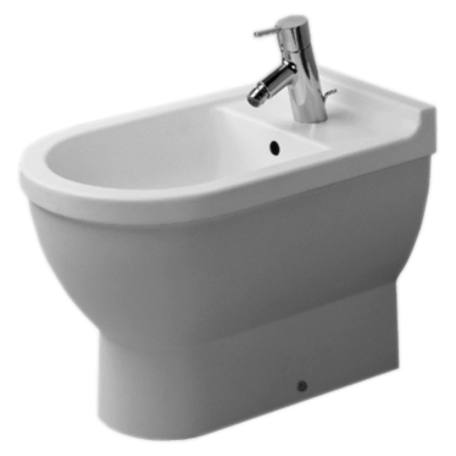 Bidet au sol STARCK 3
56 x 36 cm, céramique
matériel de fixation