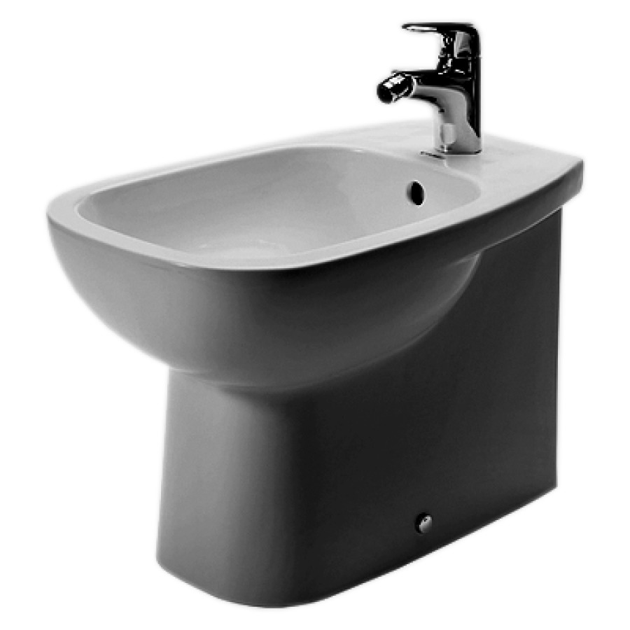 Bidet au sol D-CODE
56 x 35 cm, céramique
avec trop-plein, avec matériel
de fixation