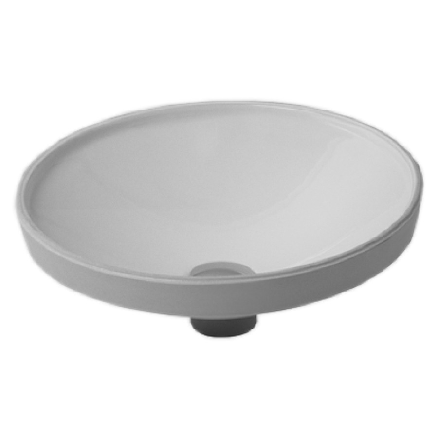 Lavabo à encastrer ARCHITEC
D 37,5 cm, céramique
partie inférieure émaillée
sans trop-plein