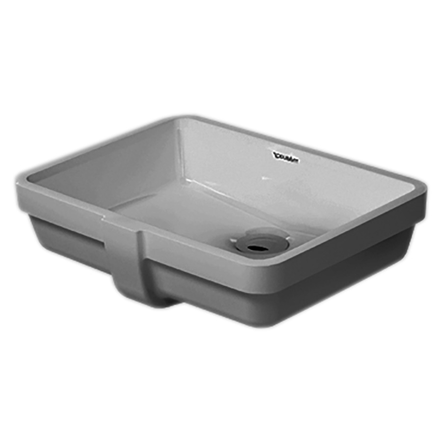 Lavabo à encastrer VERO
43 x 31,5 cm, céramique, pour
encsastrement par dessous
avec trop-plein, sans
tablette pour robinetterie
avec matériel de fixation pour
montage dans bois