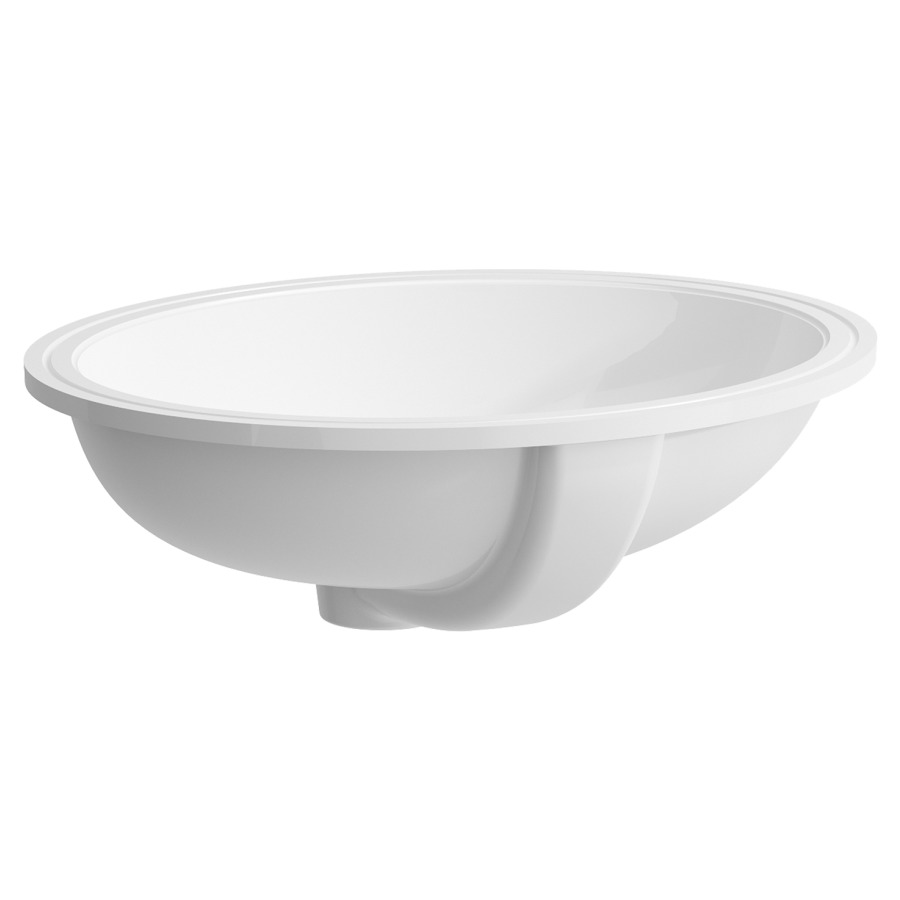 Lavabo à encastrer SAVOY
50 x 41,6 cm, céramique
avec trop-plein à l'avant