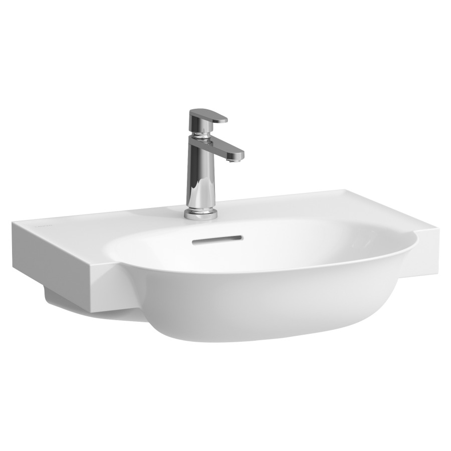 Lavabo THE NEW CLASSIC
60 x 48 cm, SaphirCéramique
pour meuble suspendu
avec trop-plein