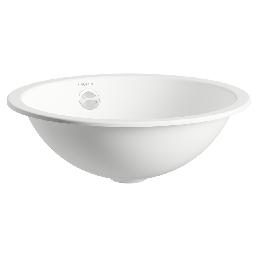 Lavabo à insérer Form
D 40 cm
acier vitrifié à l'intérieur
et à l'extérieur, avec
trop-plein, garniture de
trop-plein chromée, matériel
de fixation