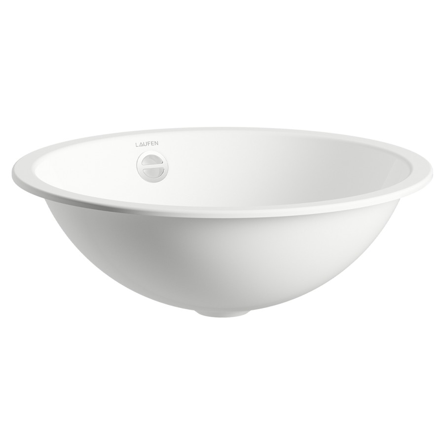 Lavabo à insérer Form
D 45 cm
acier vitrifié à l'intérieur
et à l'extérieur, avec
trop-plein, garniture de
trop-plein chromée, matériel
de fixation